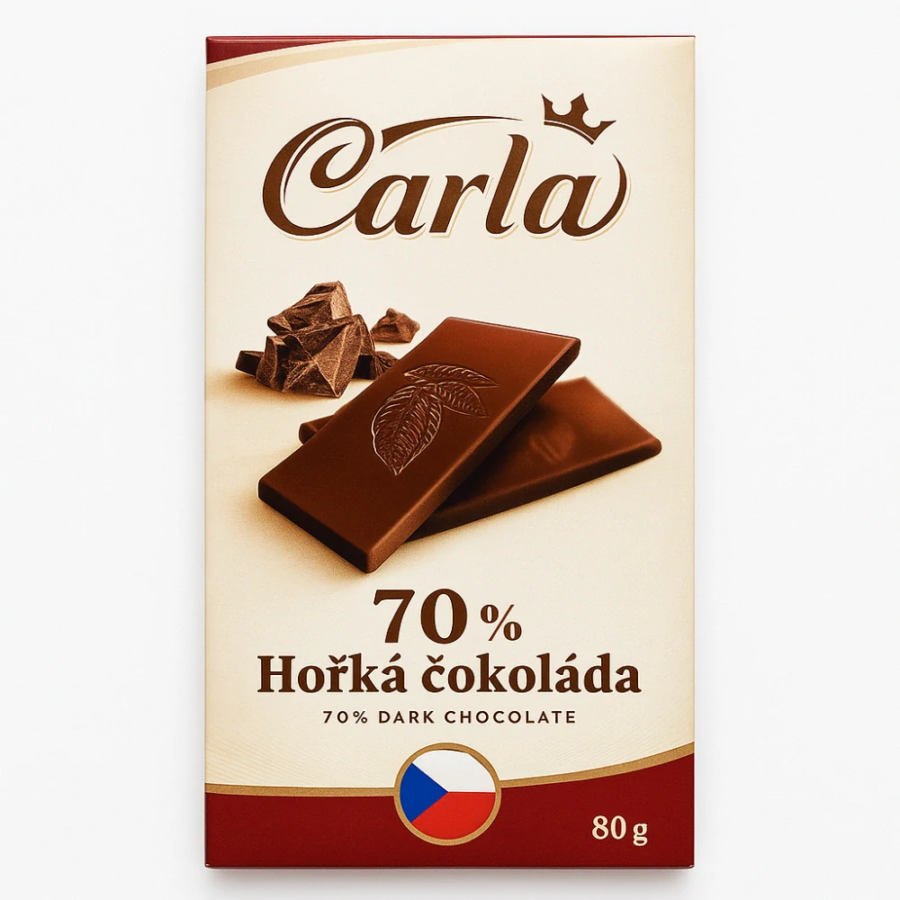 Hořká čokoláda 70% 80 g