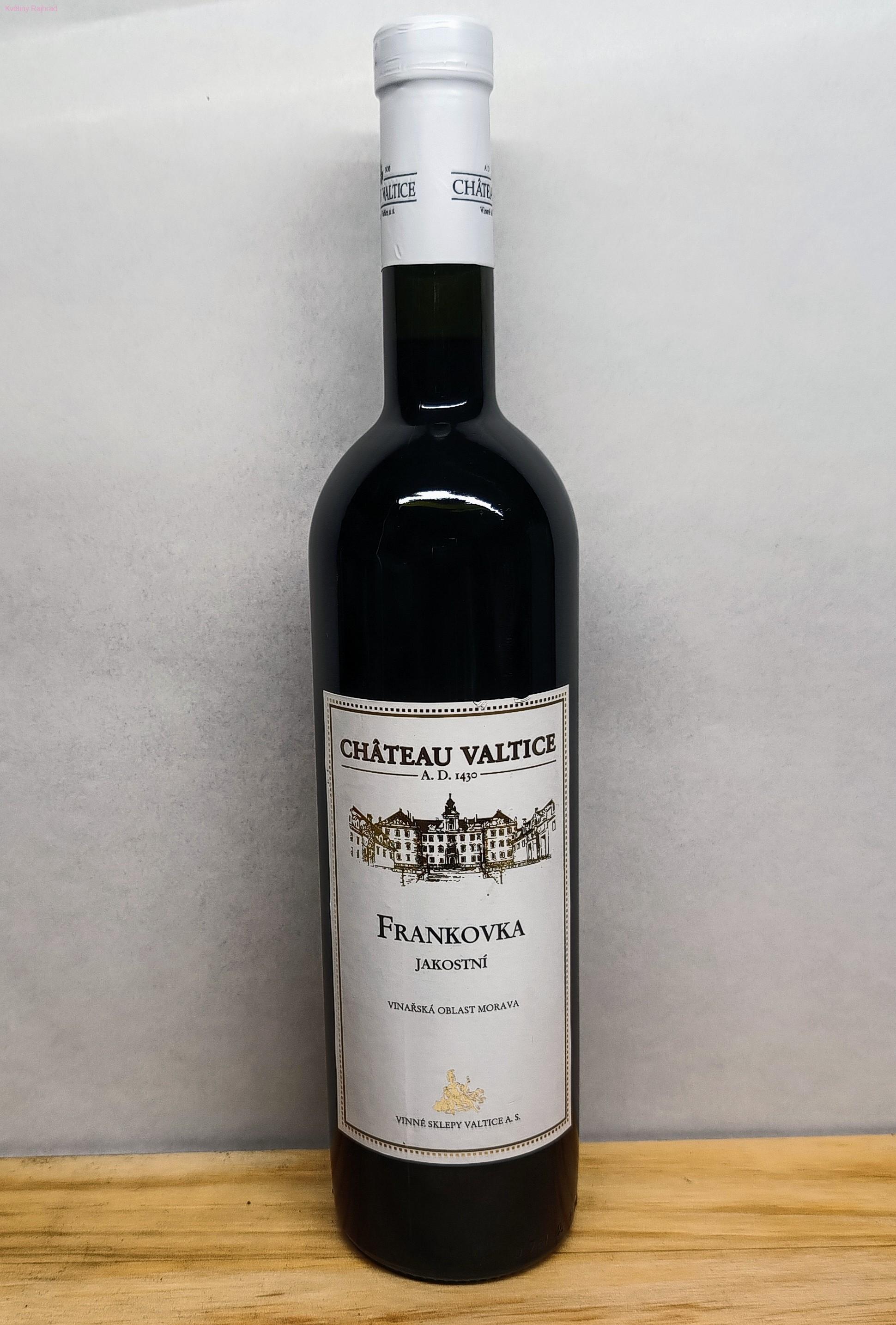 Frankovka CHÂTEAU VALTICE 0,75 l
