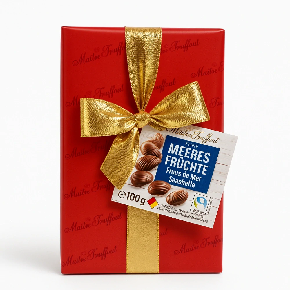 Pralinky "plody moře" 100 g červená