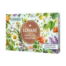 LOVARÉ herbal tea collection 64 sáčků