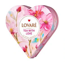 LOVARÉ tea with love 34 pyramidových sáčků