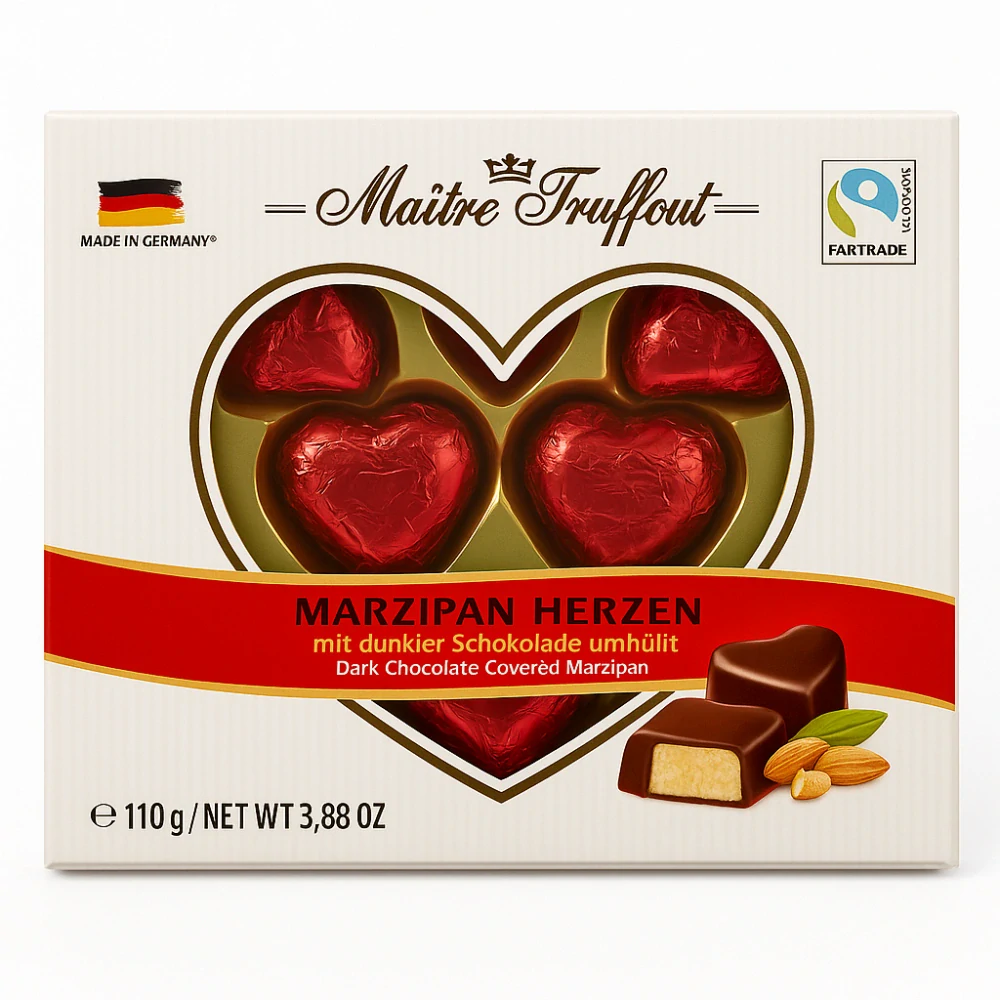 Marcipánová srdce 110 g