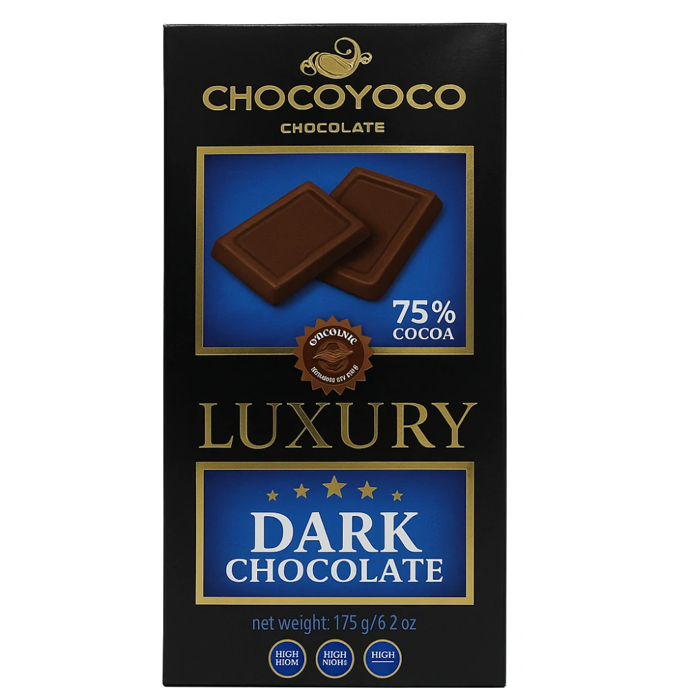 Luxury hořká čokoláda 75% 175 g