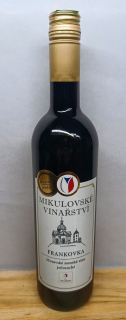 Frankovka Mikulovské vinařství 0,75 l
