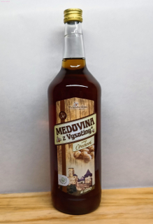 Medovina z Vysočiny ořechová 1 l
